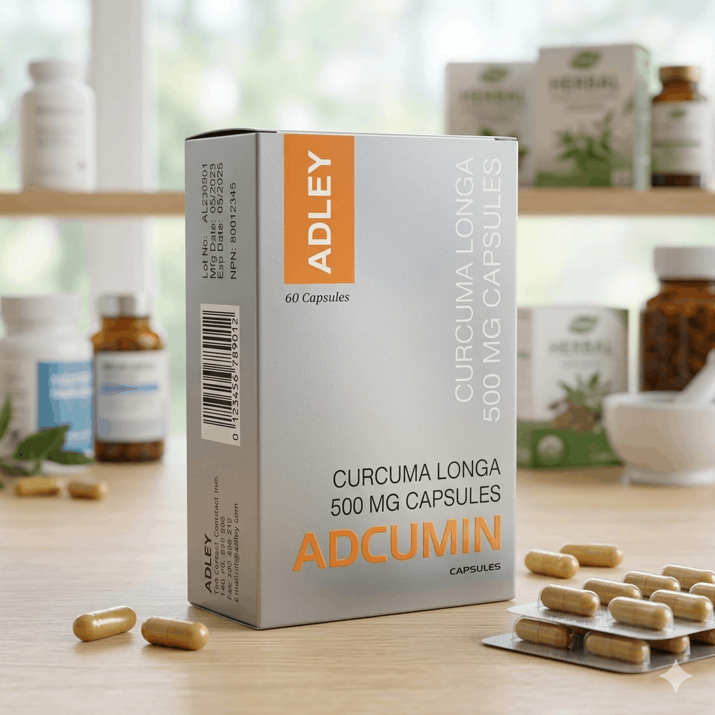 Adcumin 500mg - 60 Capsule